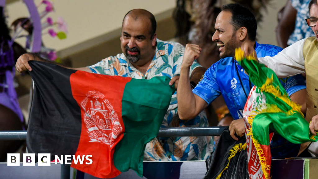 Afghanistan celebrates historic win over Australia in T20 World Cup