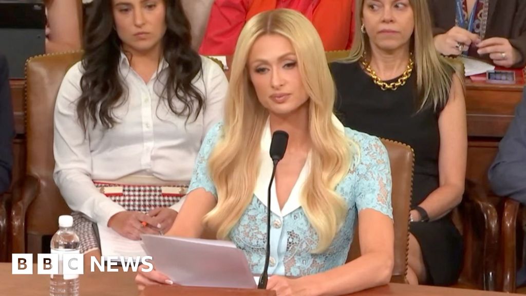 Paris Hilton testifies to US Congress about childhood abuse