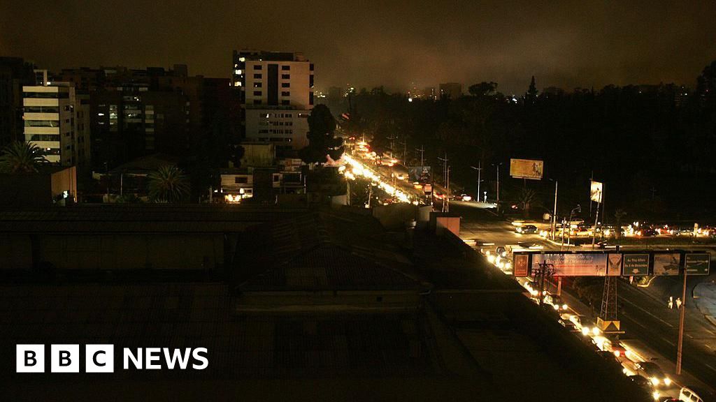 Ecuador hit by nationwide power outage, minister says