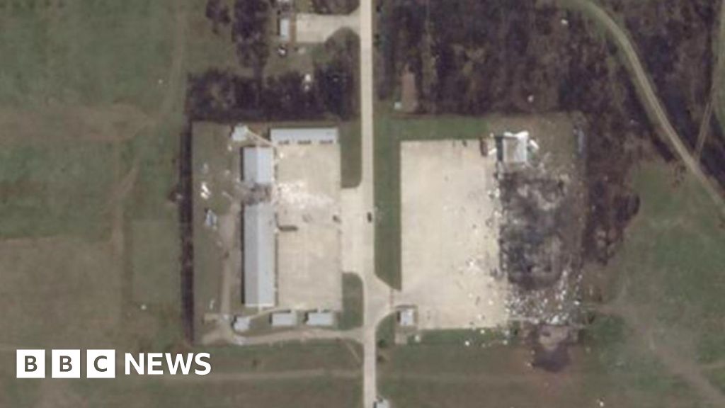 Ukraine says it destroyed Russian drone base