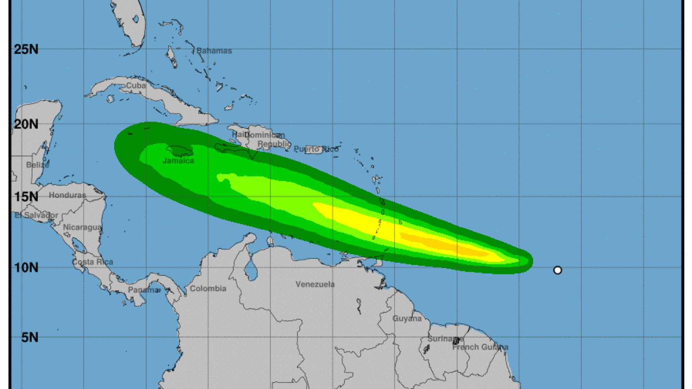 Beryl is predicted to be a major hurricane in the Caribbean : NPR