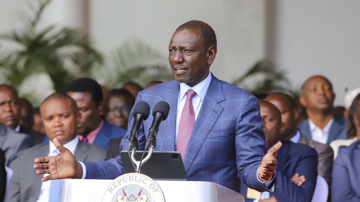 Kenya's president withdraws controversial tax bill after deadly protests : NPR