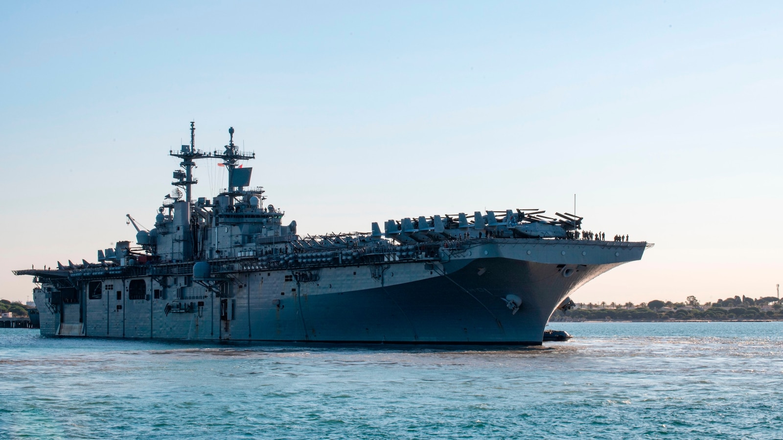 US sends USS Wasp assault ship and Marines to eastern Mediterranean