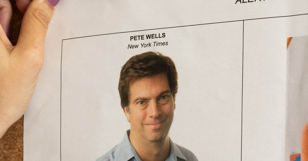 Pete Wells Will Leave Role as NYT Food Critic