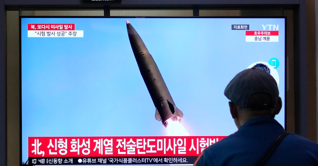 North Korea’s Latest Missile Test Suggests Arms Race With South