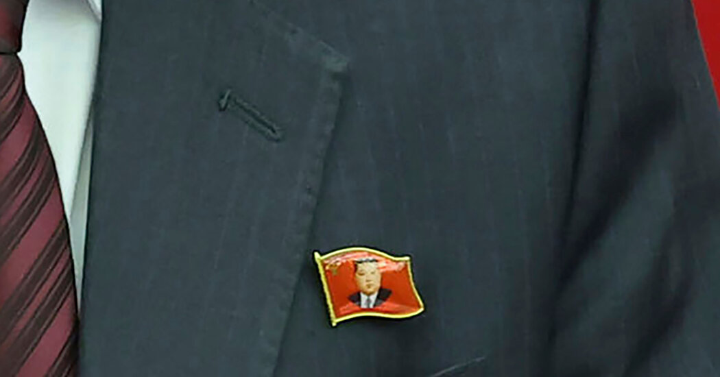 North Korea’s New Must-Have Accessory: The Kim Jong-un Pin