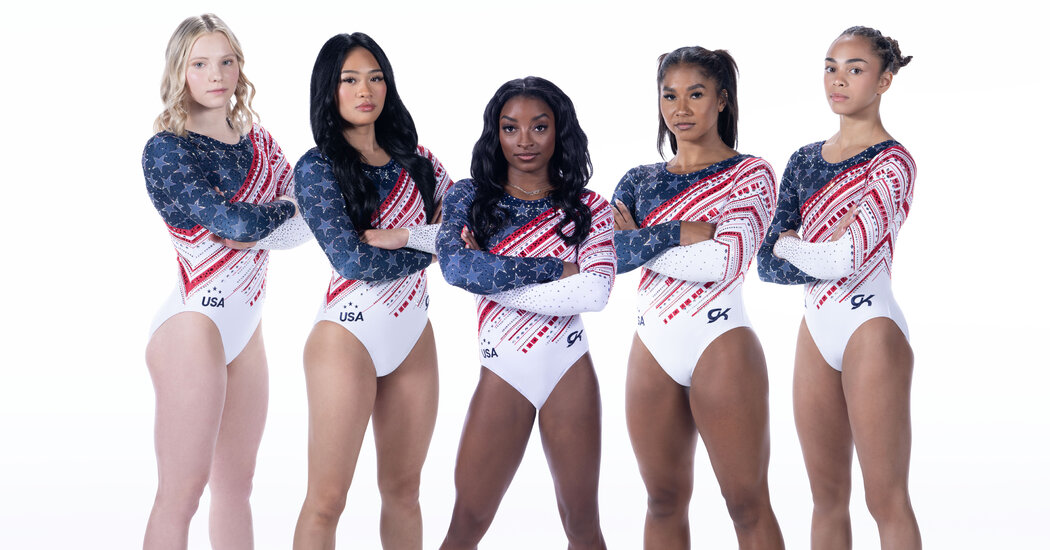 Team USA’s Olympic Gymnasts Will Wear Leotards With a Record Number of Crystals