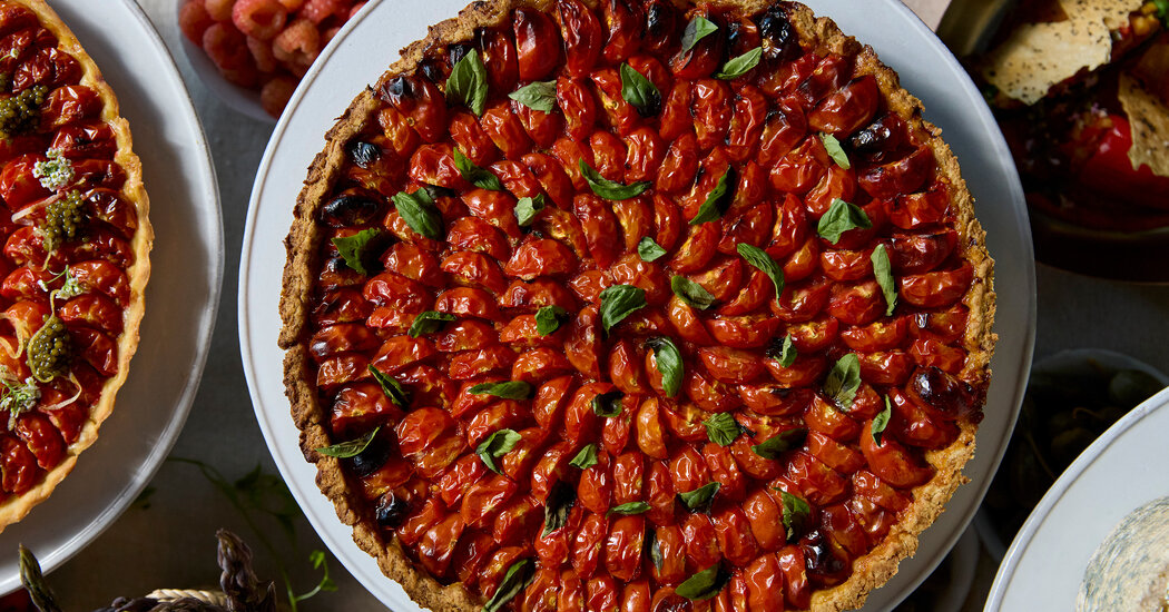 An Easy, Beautiful Tomato Tart to Make All Summer Long