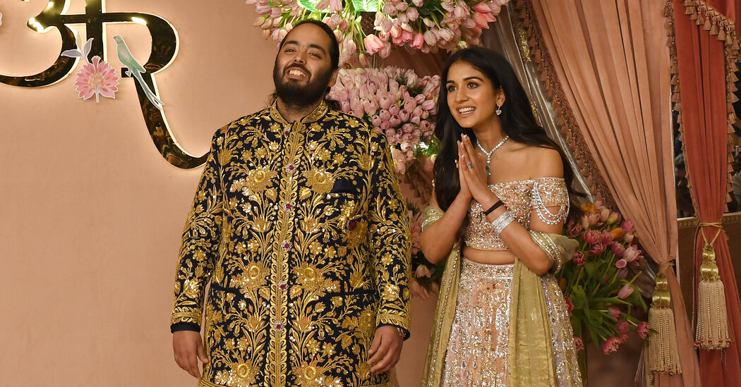 Ambani Wedding Shows Off India’s New Gilded Age