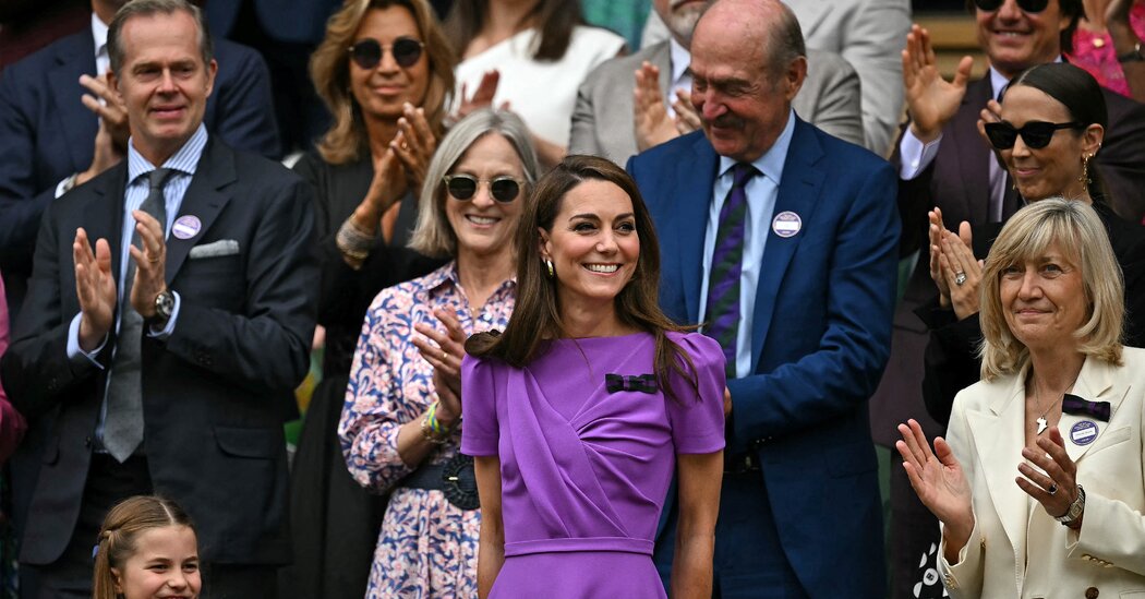 Kate, Princess of Wales, Plans to Attend Wimbledon Final