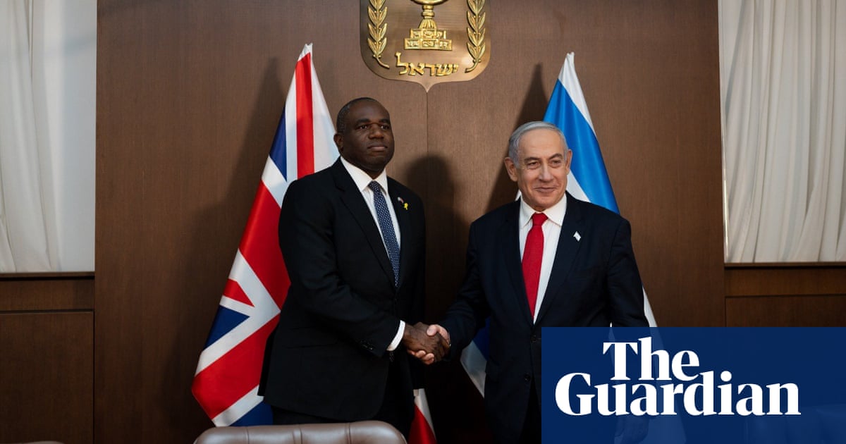Tuesday briefing: What David Lammy’s Middle East visit says about Labour’s foreign policy plans | Israel