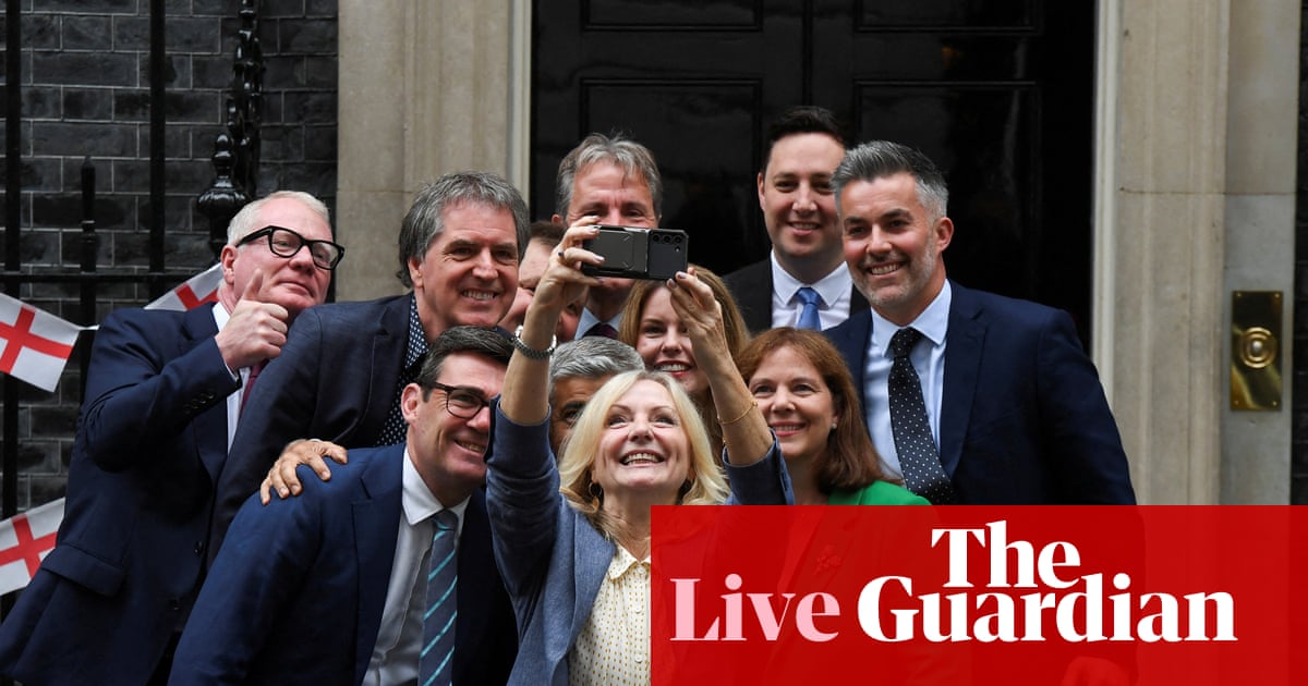 Starmer tells metro mayors he will set up ‘council for regions’ in move welcomed by Burnham as ‘very positive’ – UK politics live | Politics
