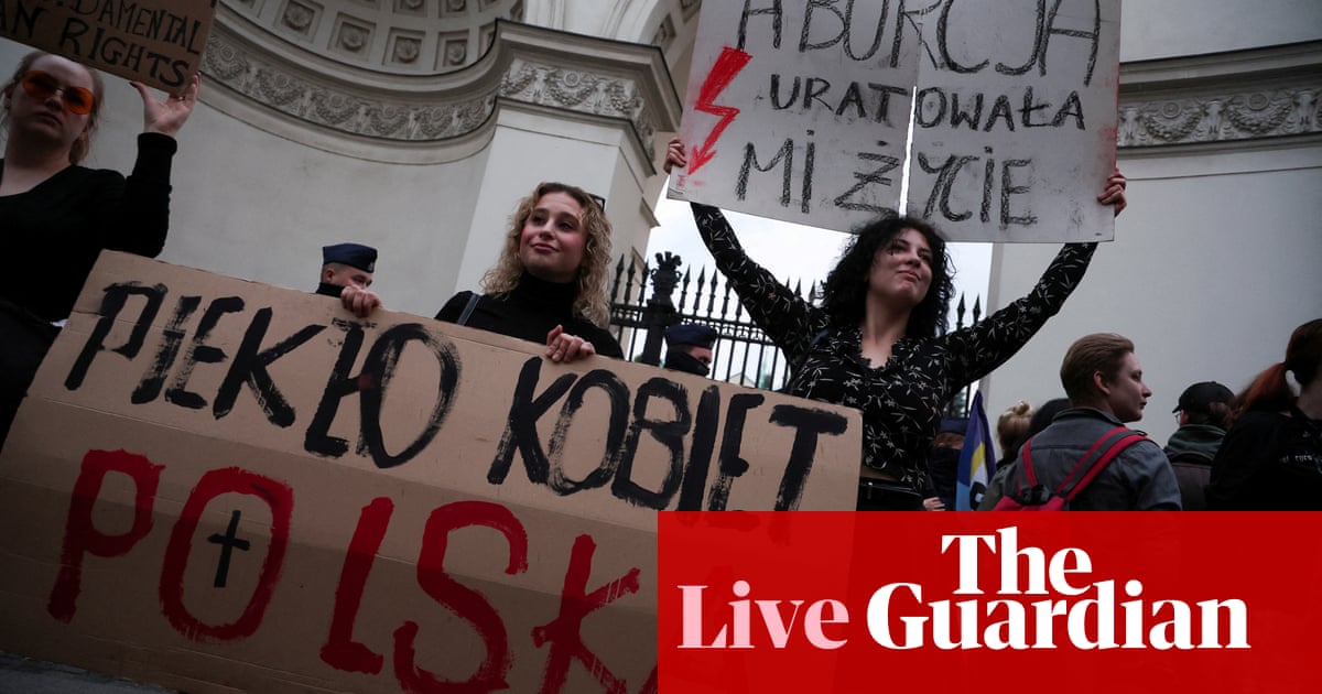 Polish MPs vote against bill decriminalising abortion assistance – Europe latest | Europe