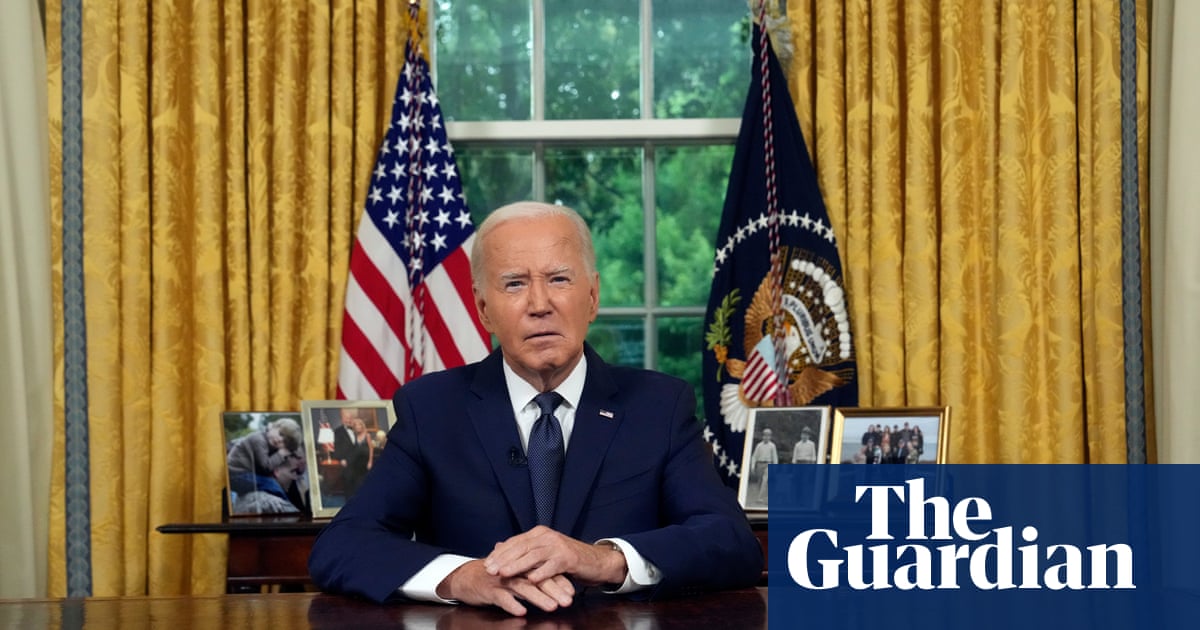 Biden urges US to reject ‘extremism and fury’ after Trump assassination attempt | Joe Biden