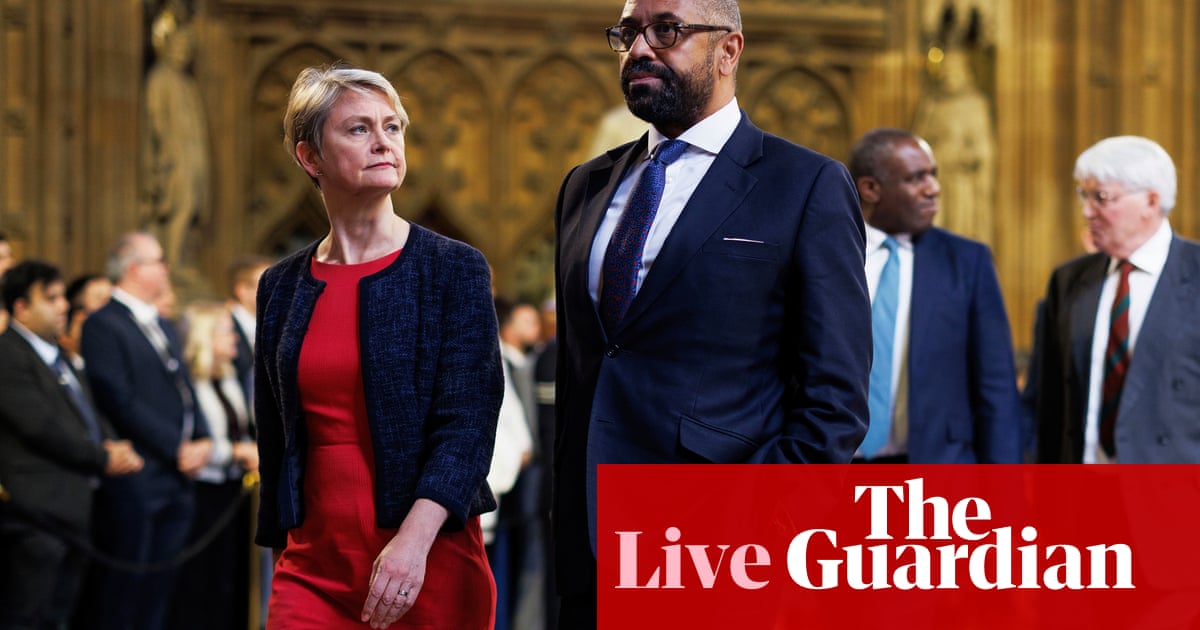 James Cleverly hints he will join Conservative leadership contest – UK politics live | Politics