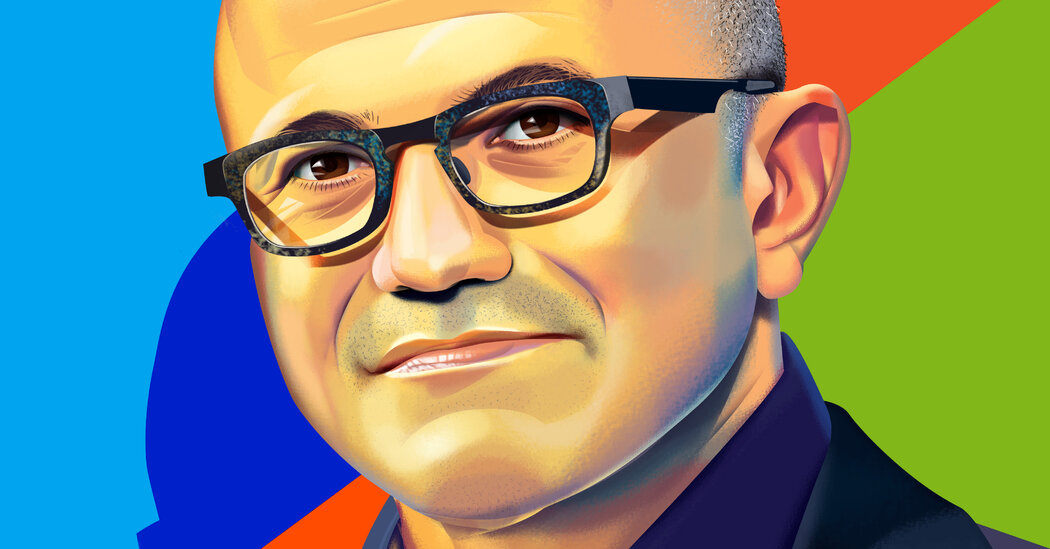 How Microsoft’s Satya Nadella Became Tech’s Steely Eyed A.I. Gambler