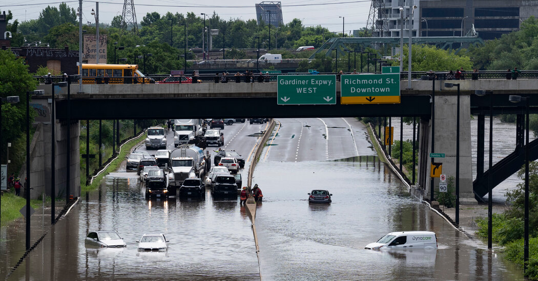 Flash Flooding in Toronto Leads to Rescues and Power Outages