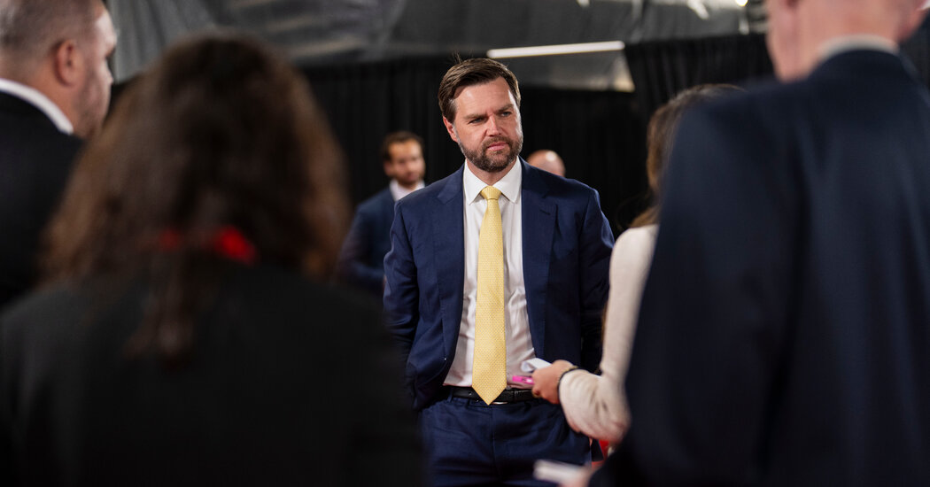 Thursday Briefing: J.D. Vance Takes the Stage