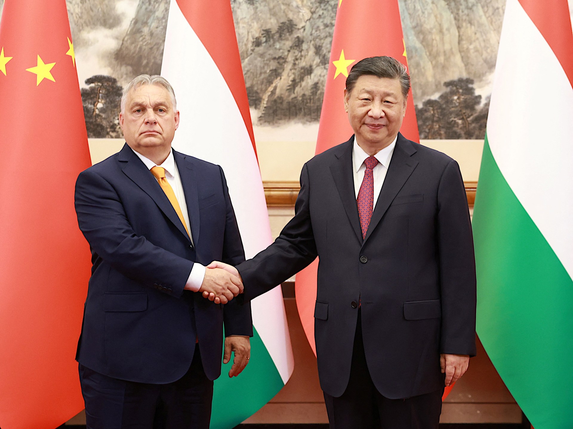 Hungary’s Orban meets China’s Xi in mission to end Russia-Ukraine war | Politics News