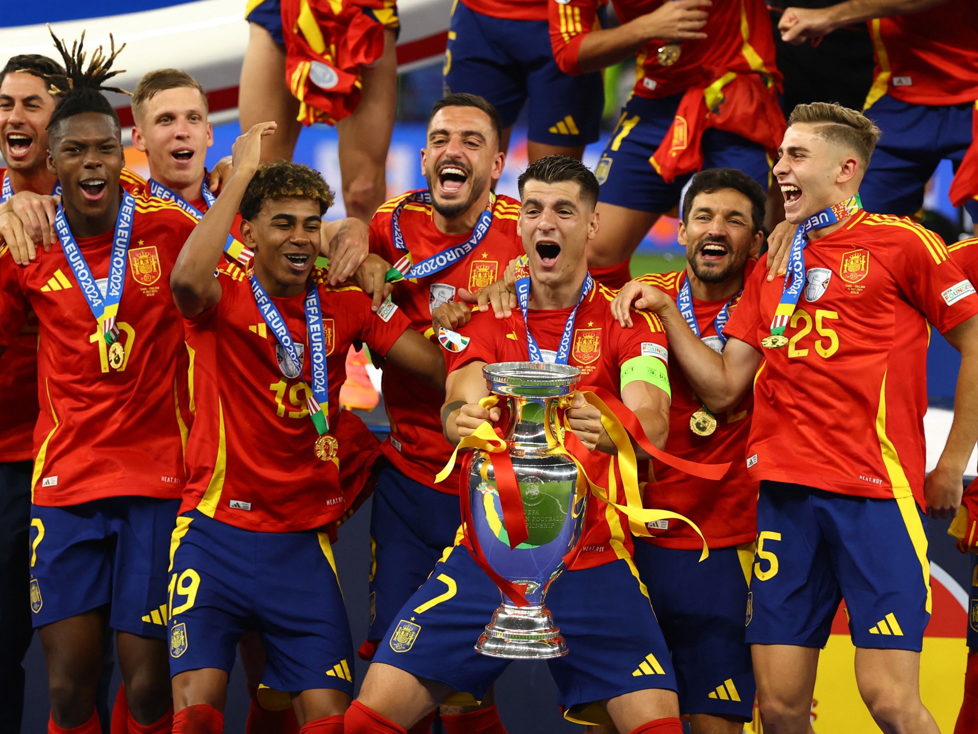 Celebrations as Spain crowned European champions for a record fourth time | UEFA Euro 2024 News