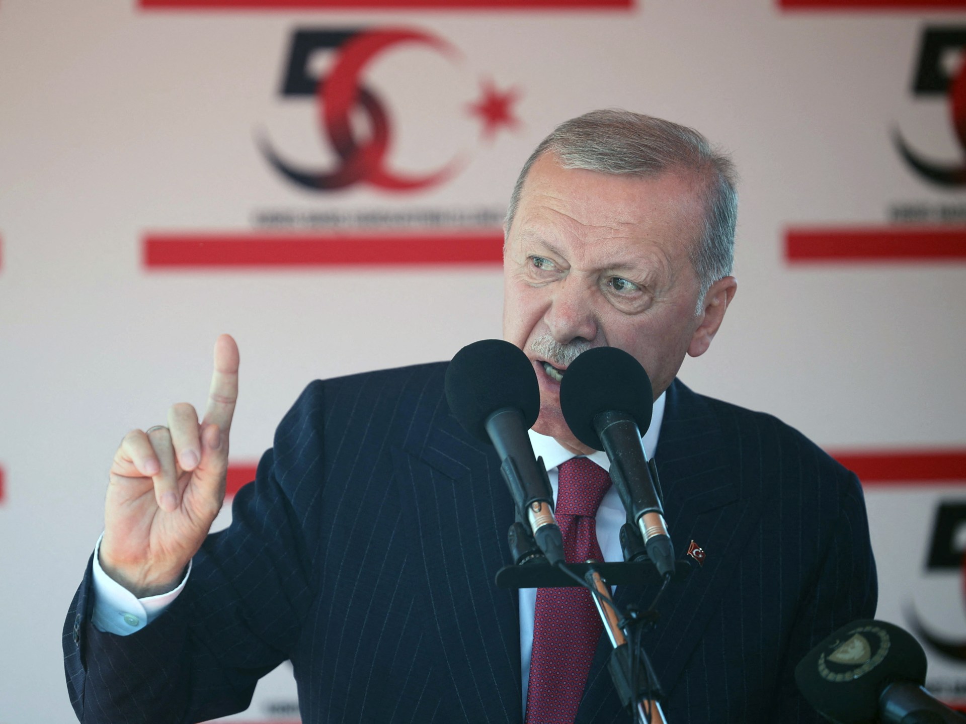 Erdogan says Turkey ready to build Cyprus naval base ‘if necessary’ | Military News