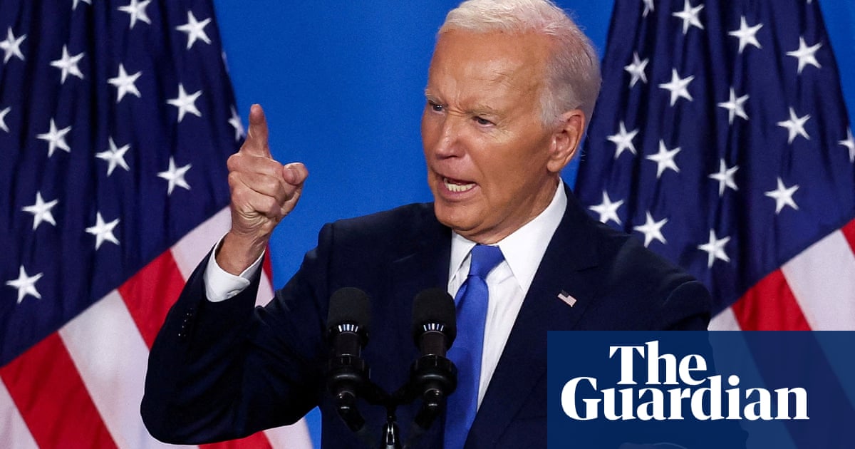 Biden continues to resist Democratic calls to end re-election campaign | US elections 2024