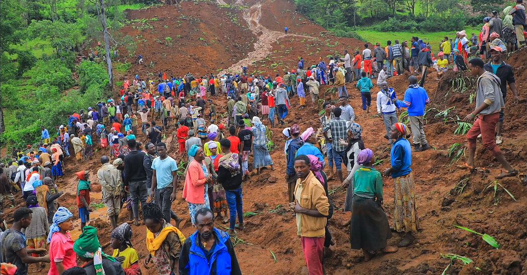 Landslides Kill 150 in Ethiopia