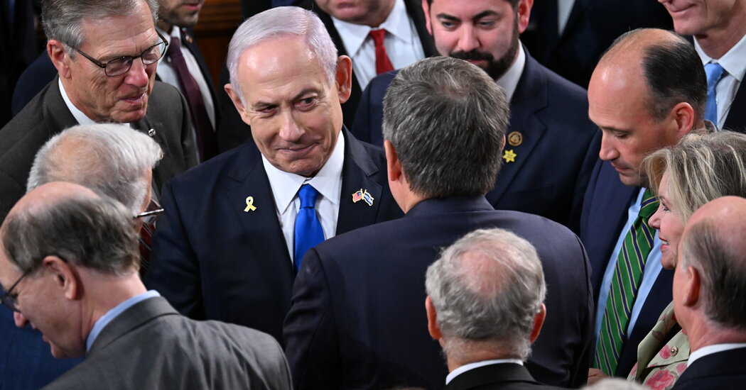 Netanyahu Defends Israel in Speech to Congress