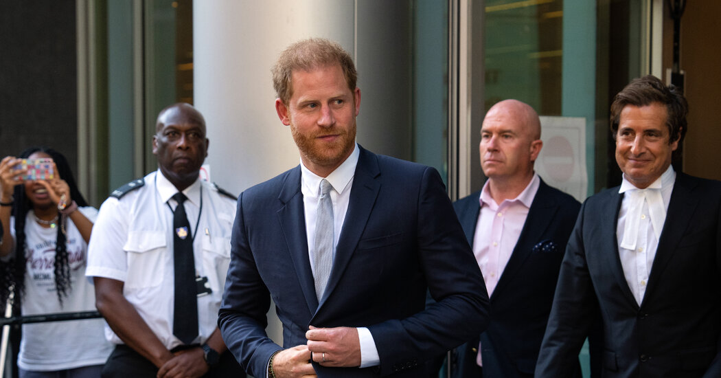 Prince Harry Says Battle With U.K. Tabloids Deepened Family Rift