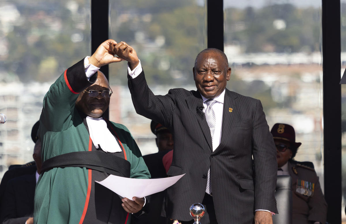 South Africa's unprecedented new coalition has 7 parties in the Cabinet. Here's a breakdown