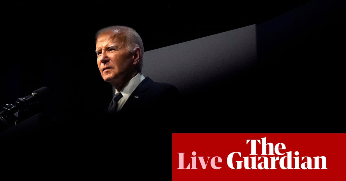 Biden says he’d consider withdrawing from 2024 race if ‘medical condition’ emerges – live | US elections 2024