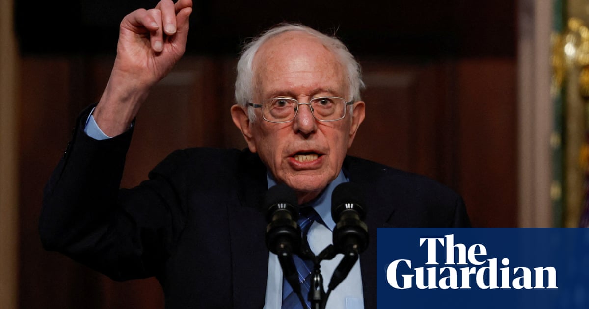 Bernie Sanders backs Biden and urges Democrats to ‘stop the bickering’ | US elections 2024