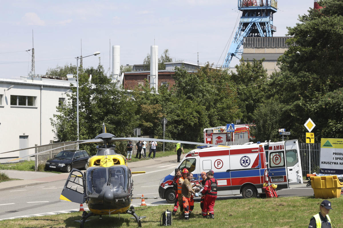 Coal miner missing in a Polish mine found alive more than two days after an earthquake