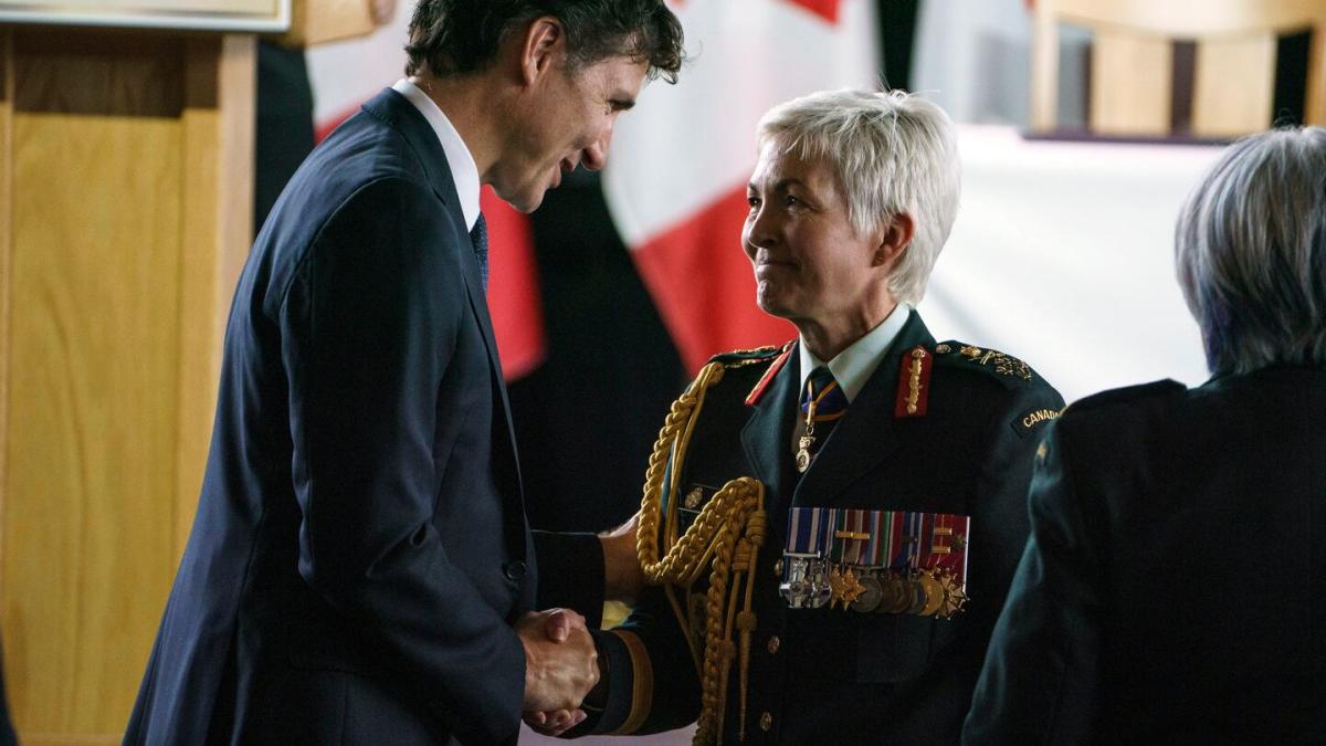 First woman becomes commander of Canadian Armed Forces