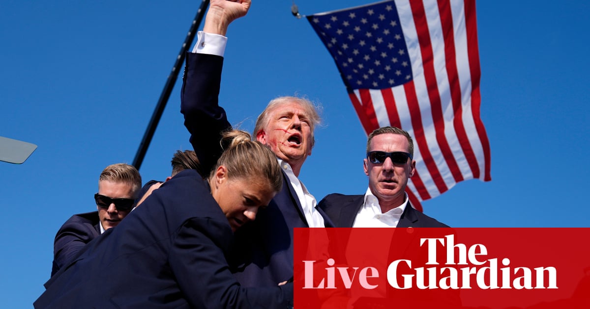 FBI director questions whether Trump was hit by bullet; Harris condemns ‘hate-fueled rhetoric’ at Netanyahu protests – live | US elections 2024