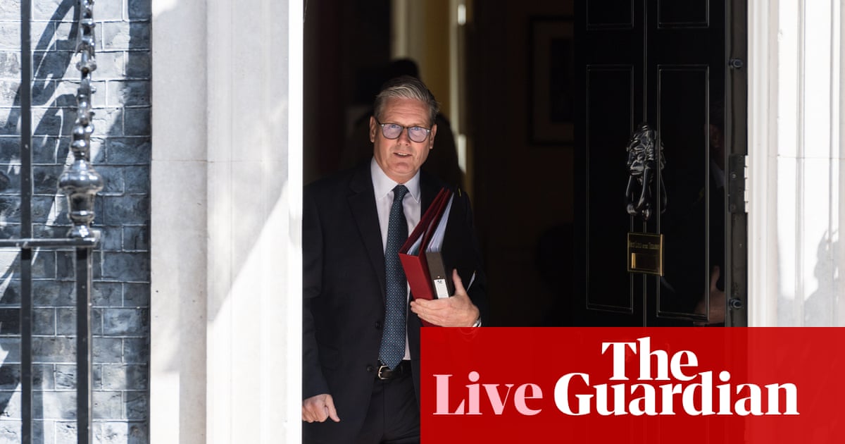 Keir Starmer dodges questions on two-child benefit cap in first PMQs as prime minister – UK politics live | Politics