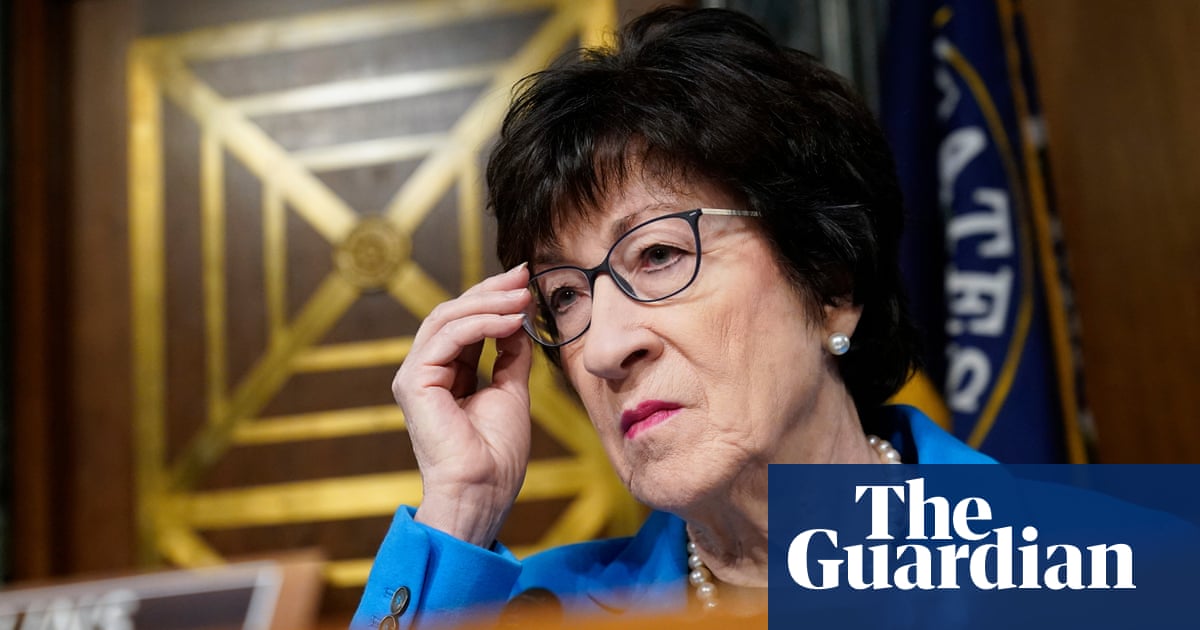 Republican senator Susan Collins says she will not vote for Trump | US elections 2024