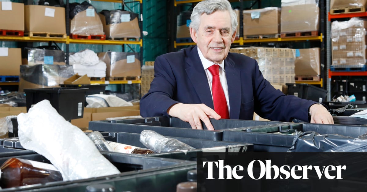 Gordon Brown launches London’s first ‘multibank’ amid UK child poverty fears | Poverty
