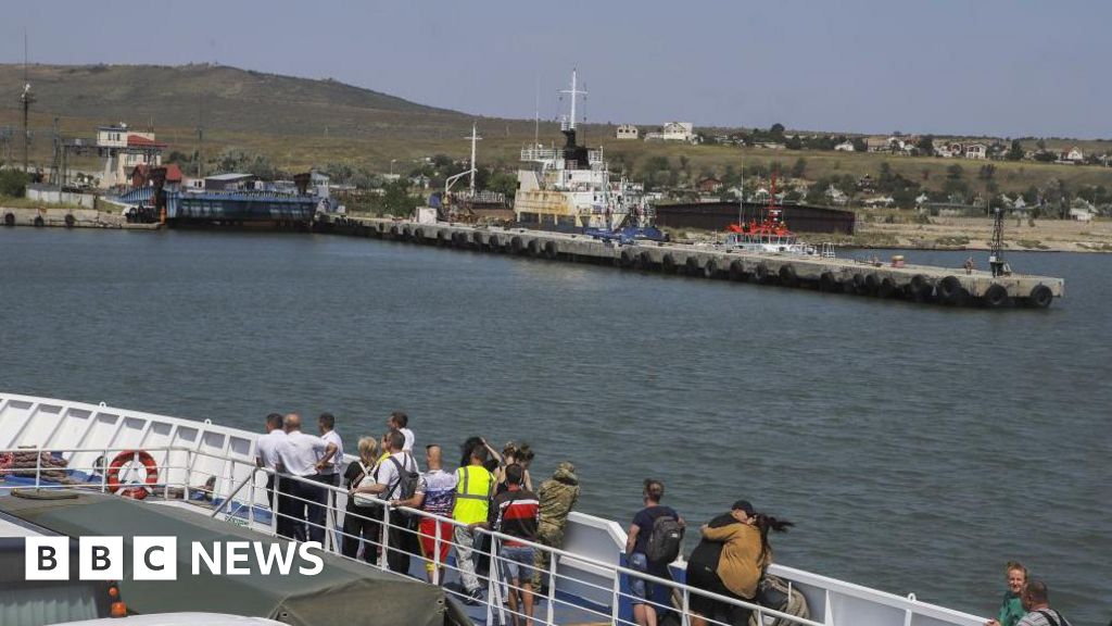 Ukrainian attack on ferry kills one in Russia's Port Kavkaz
