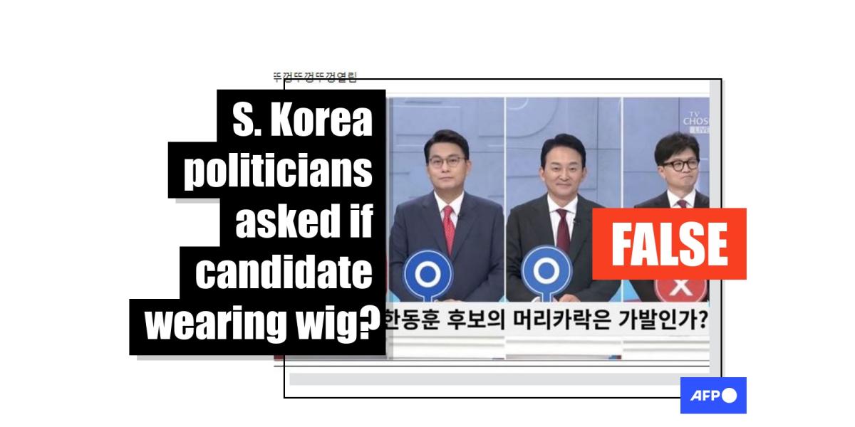 South Korea politicians quizzed on Dior bag scandal, not 'candidate's wig' in TV debate