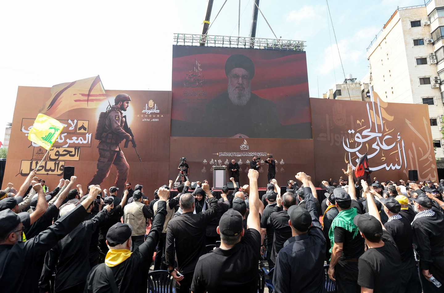 Hezbollah’s Hasan Nasrallah threatens new attacks on Israel