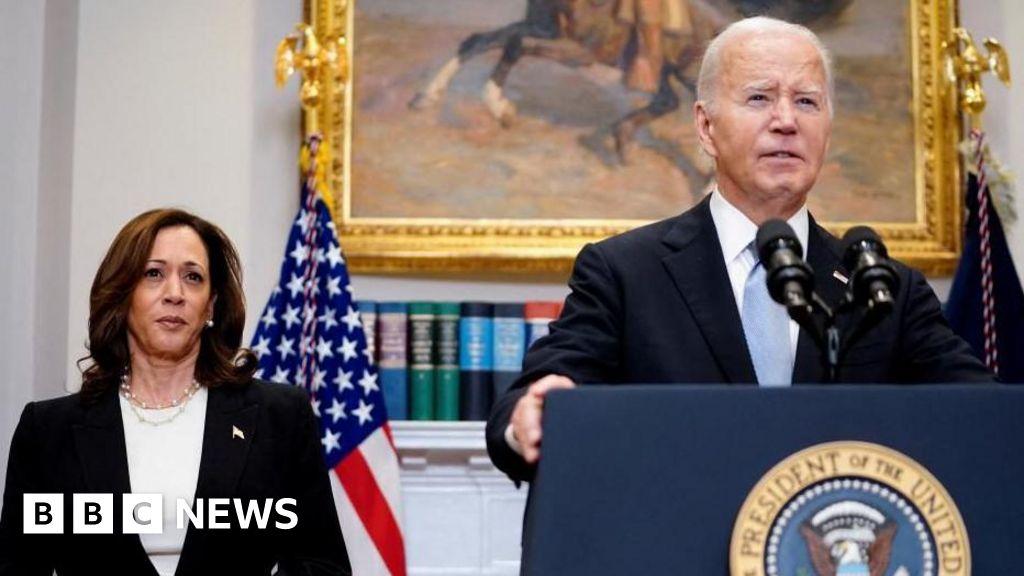 US President Joe Biden endorses Kamala Harris after ending re-election campaign