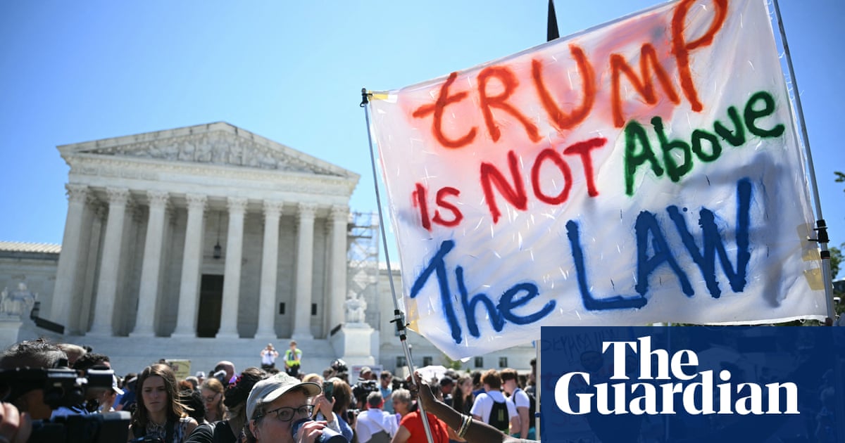 Republicans hail Trump immunity ruling as Democrats warn ‘we will not have a democracy’ | US politics