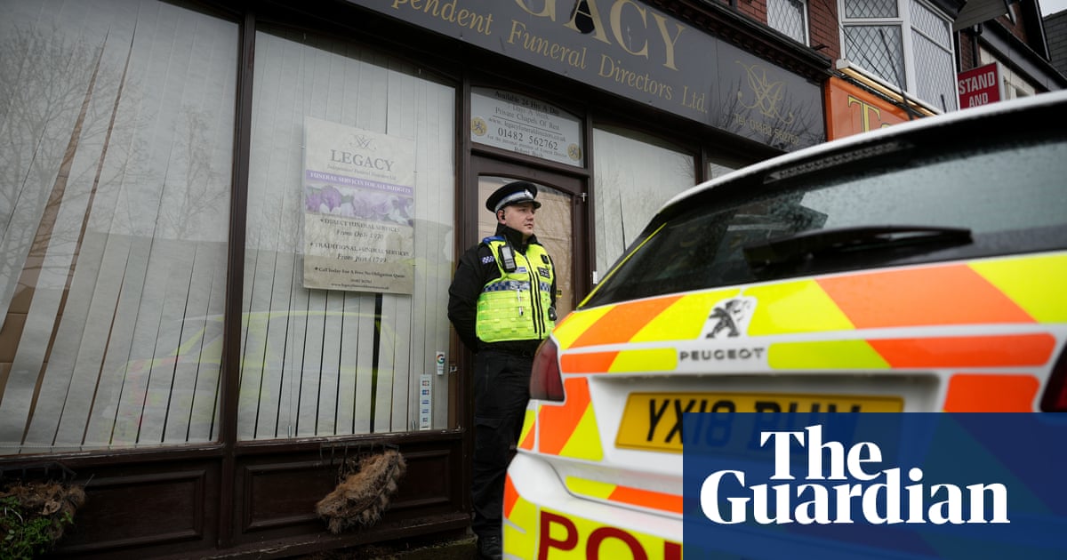 Police meet families as part of inquiry into human ashes found at Hull funeral home | UK news