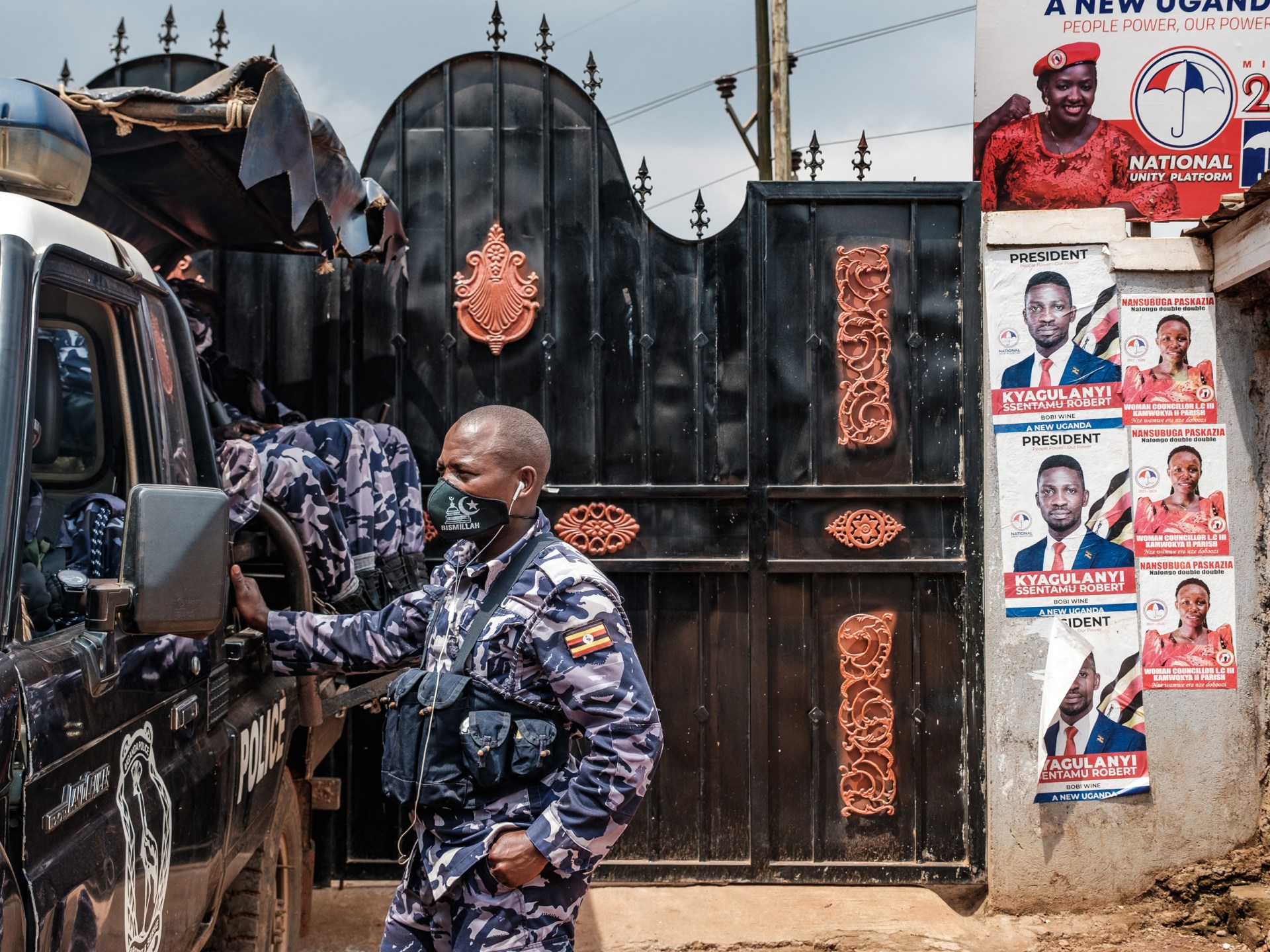 Security forces lock down Ugandan opposition’s HQ ahead of protest | Corruption News