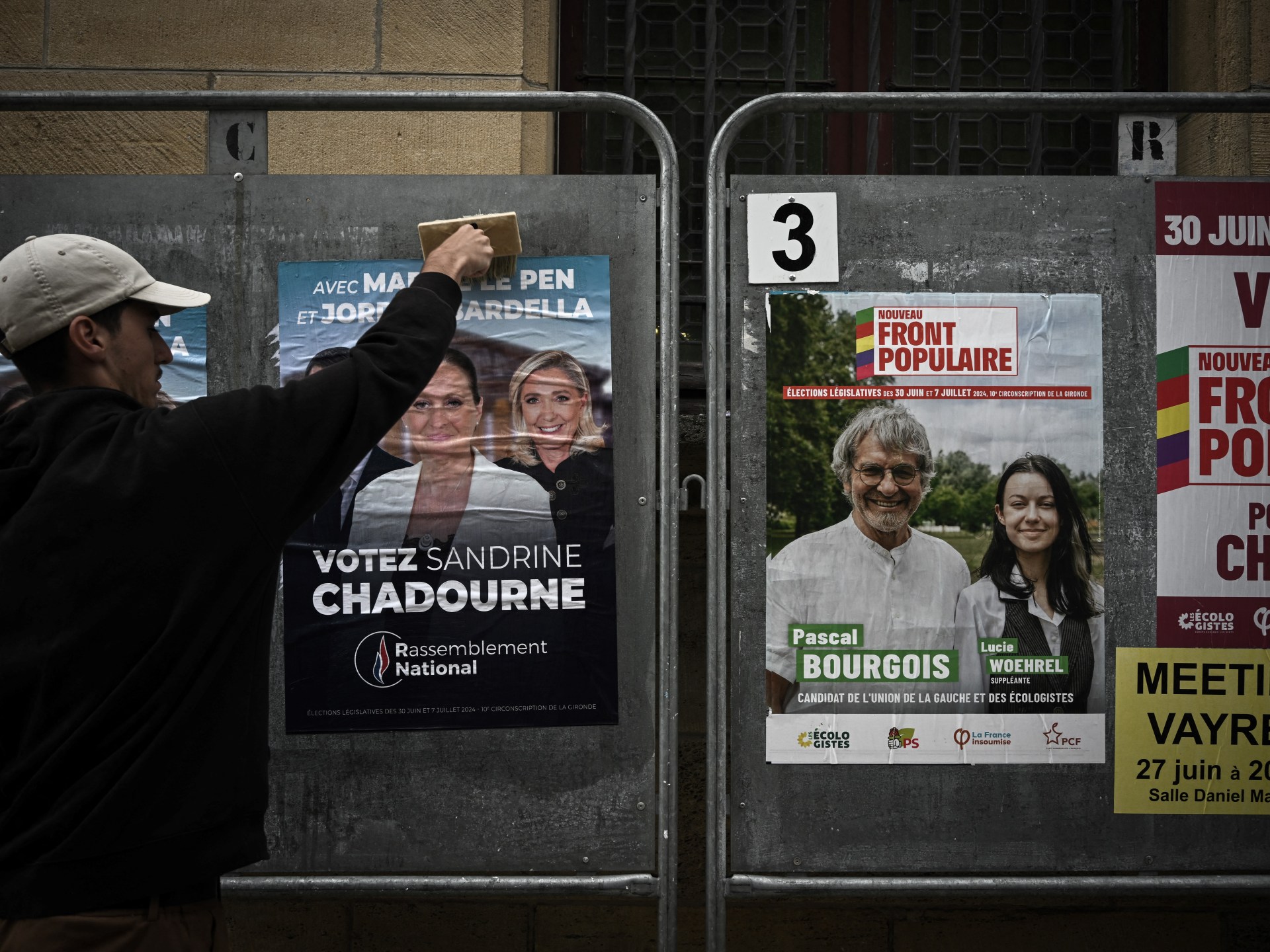 Hundreds of candidates pull out of French run-off in bid to foil far right | Emmanuel Macron News