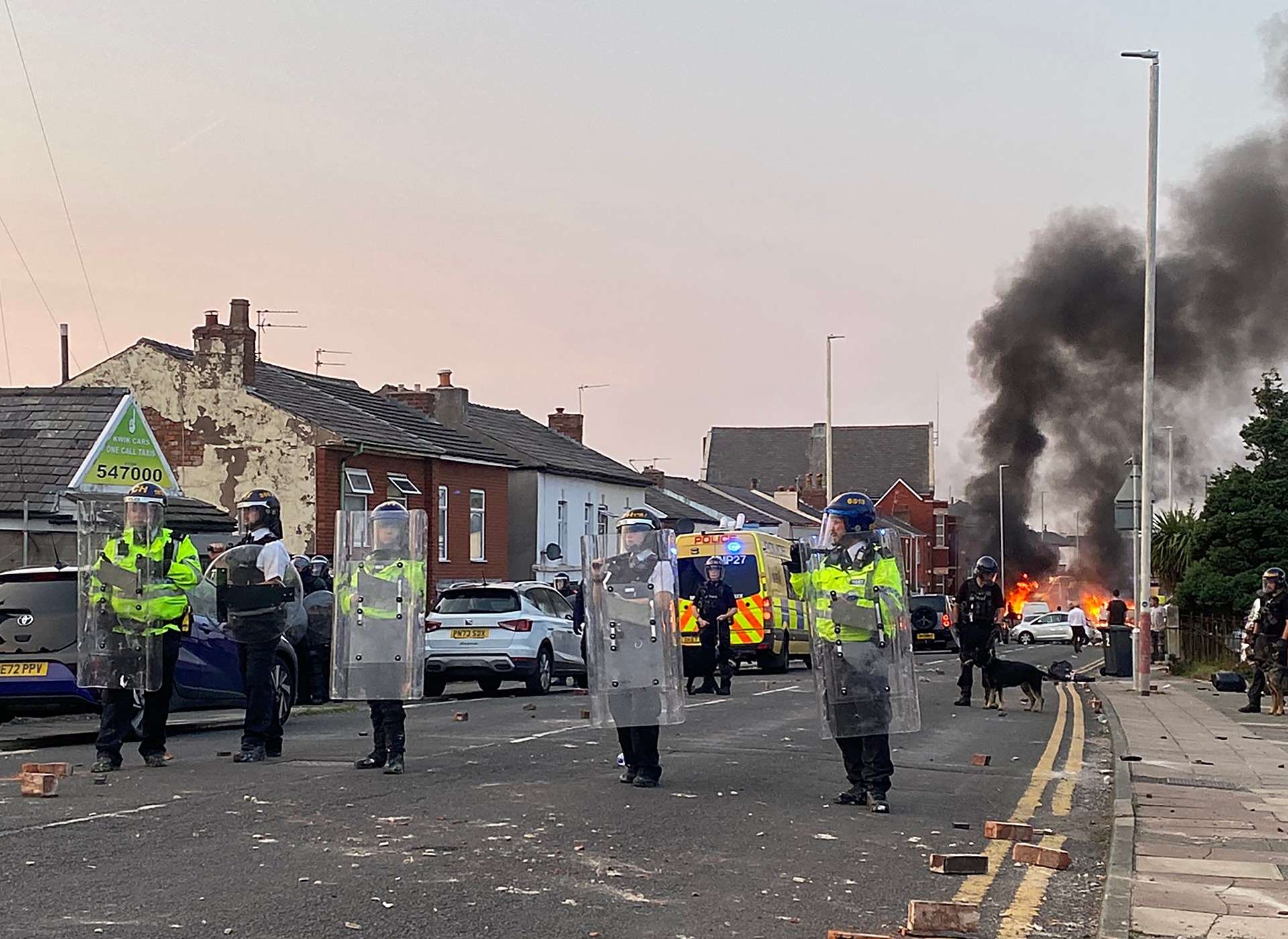 Far-right protesters target Southport mosque, clash with UK police | Police News