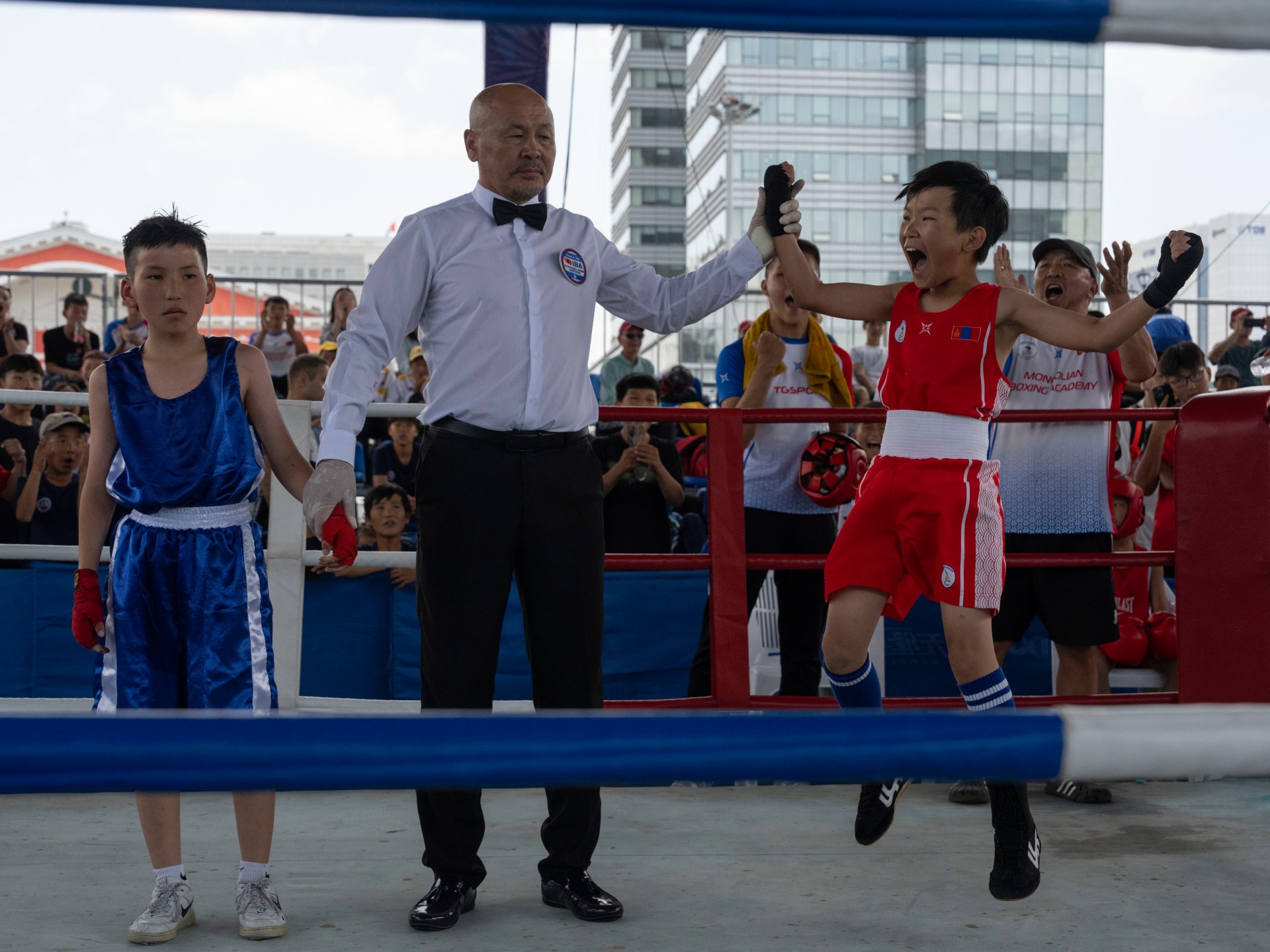 A 12-year-old boxing champ in Mongolia dreams of Olympic glory | Boxing