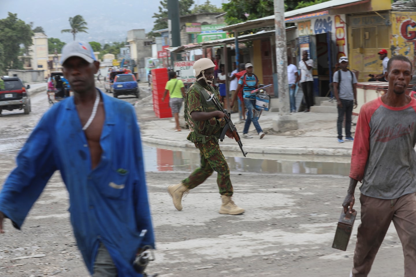 Haitians frustrated by lack of action from Kenyan-led mission