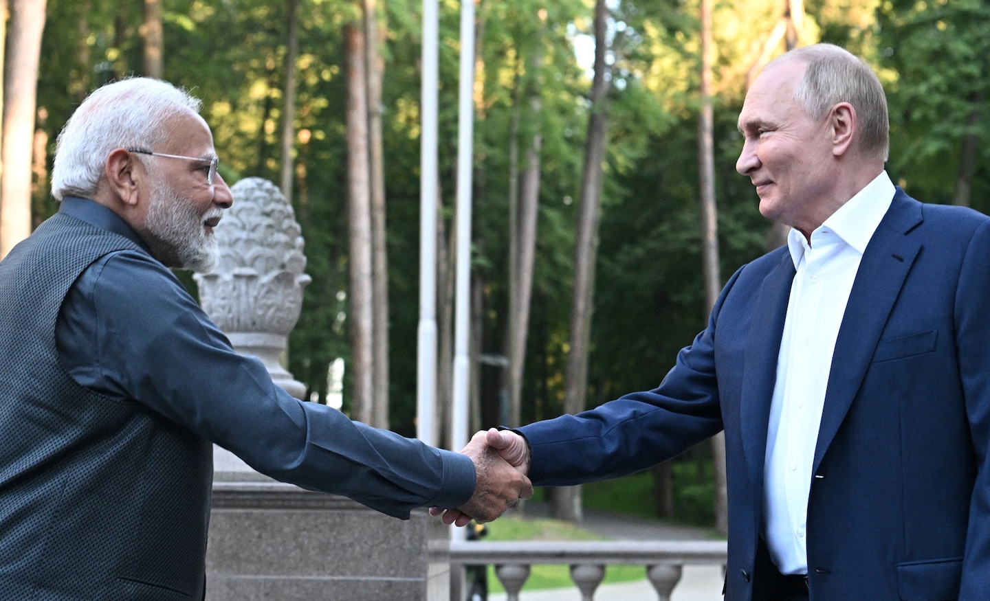 Putin receives Modi in Moscow with high stakes for Russia and India
